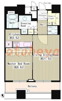 sonota物件 1 LDK 25.3万円の図面１