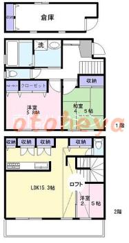 tokyo4物件 3 LDK 20万円の図面１