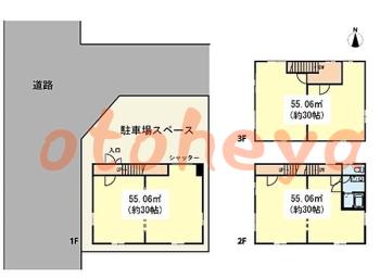 防音室のある楽器可 賃貸物件   49.5万円の図面１