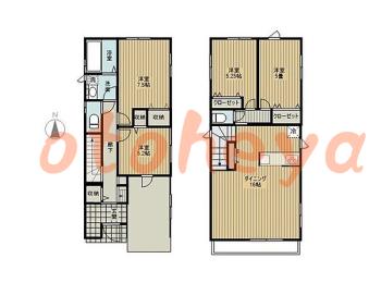 tokyo4物件 4 LDK 22.8万円の図面１