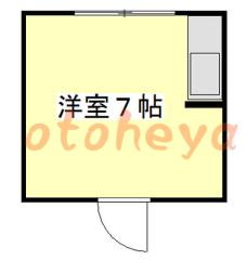 楽器可の賃貸物件 1R 4.5万円の写真２