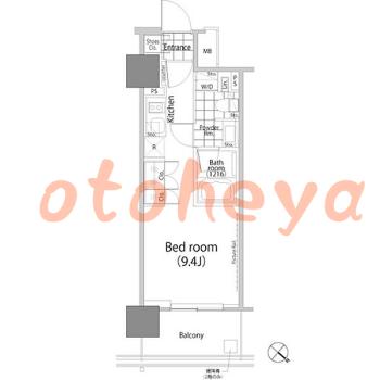 物件 1 R 15.2万円の図面１