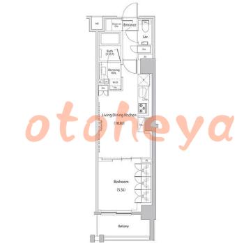 saitama物件 1LDK 20.4万円の図面１