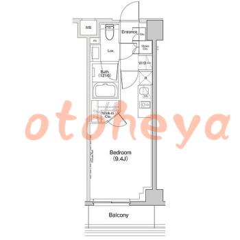 防音室のある楽器可 賃貸物件 1 R 13.8万円の図面１