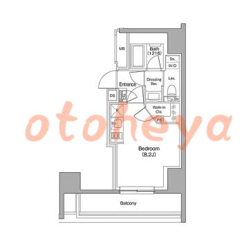 防音室のある楽器可 賃貸物件 1 R 11.6万円の図面１