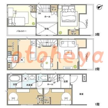 tobu物件 2 SLDK 40万円の図面１