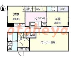 楽器可の賃貸物件 2DK 10.8万円の写真２