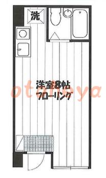 防音室のある楽器可 賃貸物件 1 R 5.5万円の図面１
